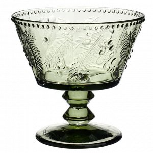 Элегантные креманки Celebration Green из стекла, 280 мл, 1 шт.