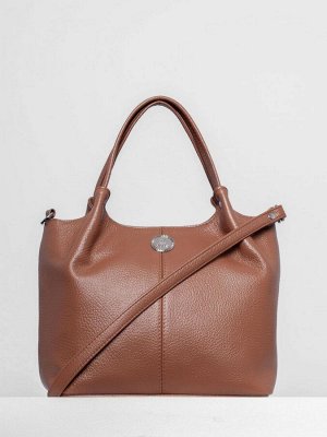 Женская кожаная сумка Richet 3212LN 356 Рыжий