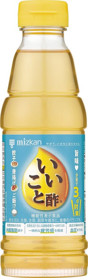 Заправка на основе трех видов уксуса и даси с глубоким вкусом умами Mizkan Iikoto Su (Functional Vinegar Beverage)