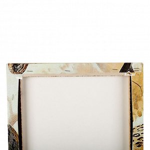 СИМА-ЛЕНД Картина модульная на подрамнике &quot;Гепард на отдыхе&quot; (2-25х50, 30х60 см) 80х60 см