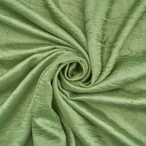 Комплект штор портьерных «Тергалет», 140х260см - 2 шт, цвет зелёный, п/э