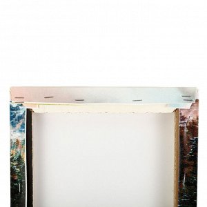 Картина модульная на подрамнике "Горы" (2-25х50, 2-25х67, 25х80 см) 125х80 см