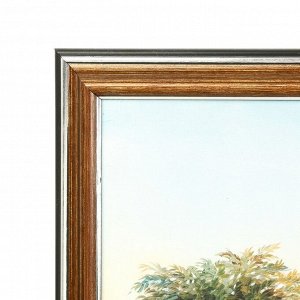 Картина "Дама в царском саду" 35х50 см
