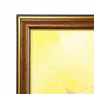 Картина "Ирисы" 40х50 см (43х53см)