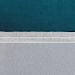 Комплект штор Разноцветные домики, 147х267 +/- 3см 2шт, габардин, п/э100%