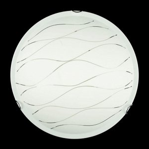 Светильник настенно-потолочный  Дюна "Нити" 2 лампы E27 40Вт белый   д.300