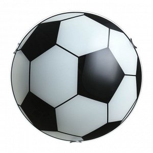 Светильник нaстеннo-пoтoлoчный "Мяч" 2 лaмпы E27 40Вт д.300 h.5,5 см.