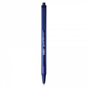 Ручки шариковые автоматические BIC "Round Stic Clic", НАБОР 3 шт., СИНИЕ, линия письма 0,32 мм, блистер, 926374