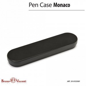 Ручка подарочная шариковая BRUNO VISCONTI "Monaco", черный корпус, 0,5 мм, футляр, синяя, 20-0125/601