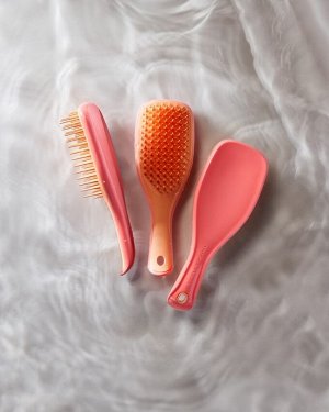 МИНИ-расческа Tangle Teezer The Ultimate (Wet) Detangler Mini Salmon Pink & Apricot