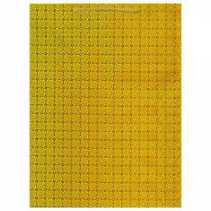 Пакет подарочный 33x13x45 см (XL), НАБОР 3 шт., 3 дизайна, голография, ЗОЛОТАЯ СКАЗКА, 609737