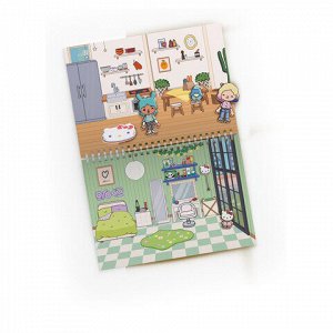 Игра-вырезалка развивающая "Boca Life" 210х297 мм, 13 л., ZUBRO Games, 420281