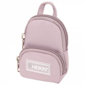 Рюкзак HEIKKI FUSION (ХЕЙКИ) универсальный, 2 отделения, отделение для ноутбука, c КОШЕЛЬКОМ, пыльная роза, 44х31х14 см, 273867