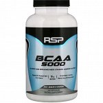 RSP Nutrition, BCAA 5000, 5000 мг, 240 капсул