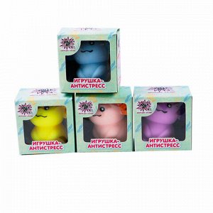 Игрушка-антистресс "АКСОЛОТЛЬ", 8 см, ассорти, 4 цвета, дисплей, JOLLY JOT (ДЖОЛЛИ ДЖОТ), 665806