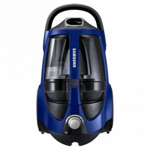 Пылесос SAMSUNG VCC8836V36/XEV с контейнером "циклон", 2200 Вт, мощность всасывания 430 Вт, синий