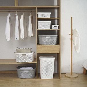 Toveon Корзина большая пластиковая без крышки 3073А