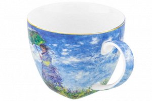 Чашка и Блюдце "Прогулка" из NEW BONE CHINA - Идеальный Комплект для Десерта
