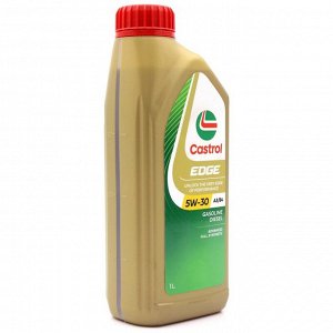 Масло моторное Castrol Edge 5w30, синтетическое, API SL, ACEA A3/B4, универсальное, 1л, арт. 3430670