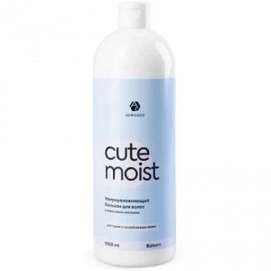 Ультраувлажняющий бальзам для волос ADRICOCO CUTE MOIST с кокосовым молоком, 1000 мл