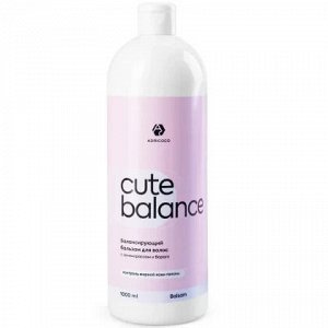 Балансирующий бальзам для волос ADRICOCO CUTE BALANCE с лемонграссом и бораго, 1000 мл