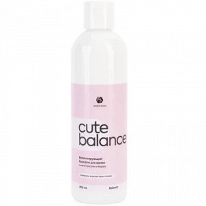 Балансирующий бальзам для волос ADRICOCO CUTE BALANCE с лемонграссом и бораго, 250 мл