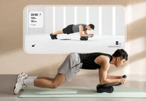 Тренажер для пресса Xiaomi Mijia Smart Abdominal Wheel MJJFL01YM