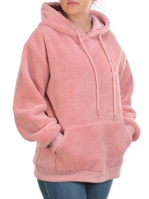 101 PINK Худи женское Тедди на флисе