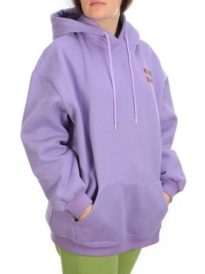 KD722 VIOLET Худи женское на флисе