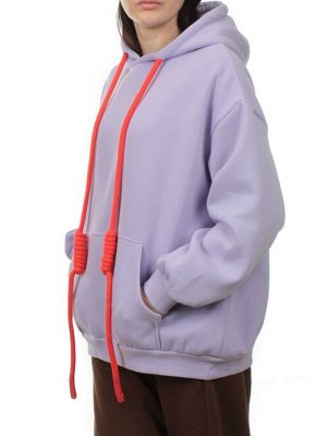 2226 LILAC Толстовка женская (85% хлопок, 10% полиэстер, 5% спандекс)