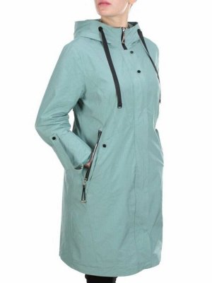 6157 GRAY/GREEN Ветровка женская AMAZING (65% хлопок 35% полиэстер)
