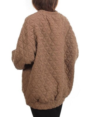 2779 BROWN Толстовка женская
