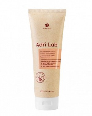 Бальзам Adri Lab против выпадения и для роста волос с розмарином и экстрактом корня аира, ADRICOCO, 250 мл