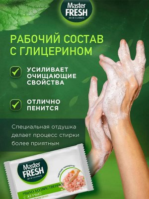 Мастер Фреш Мыло "Хозяйственное" с желчью от всех видов пятен 90 г