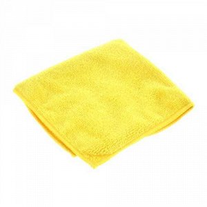 Салфетка микрофибра 320 г/м2 жёлтая 30х30 см