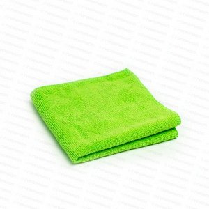 Салфетка микрофибра 320 г/м2 зелёная 30х30 см