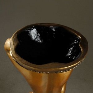 Фигура с кашпо "Титан" бронза 73см