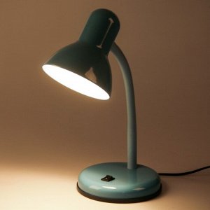 Настольная лампа "Design" 1x60W E27 синяя 14x14x33см
