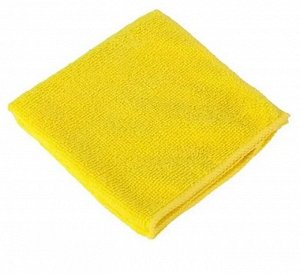 Салфетка микрофибра махра 220г/м2 ЖЕЛТАЯ 35х40 см