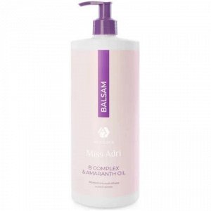 Бальзам для объема волос ADRICOCO Miss Adri B complex & amaranth oil, 1000 мл