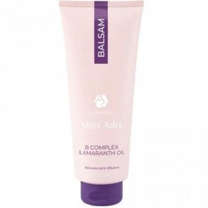 Бальзам для объема волос ADRICOCO Miss Adri B complex & amaranth oil, 400 мл