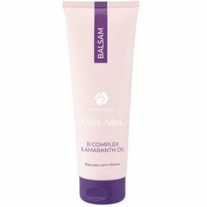 Бальзам для объема волос ADRICOCO Miss Adri B complex & amaranth oil, 250 мл