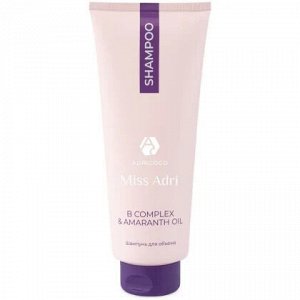 Шампунь для объема волос ADRICOCO Miss Adri B complex & amaranth oil, 400 мл