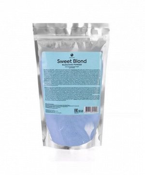 Обесцвечивающая пудра для волос ADRICOCO Sweet Blond голубая, 100 г