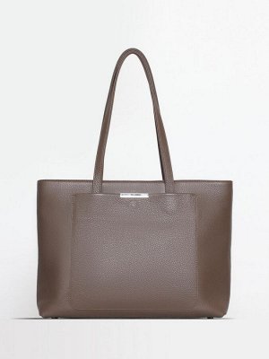 Женская кожаная сумка Richet 3195LN 612 Тауп