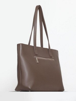 Женская кожаная сумка Richet 3195LN 612 Тауп