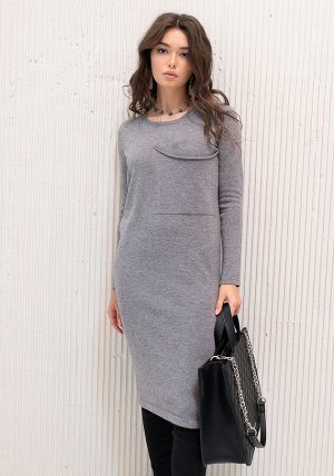 2315 Платье женское цвет серый