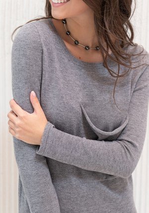 2315 Платье женское цвет серый