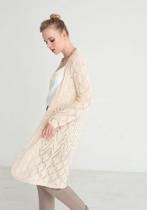 3637 Кардиган женский цвет молочный