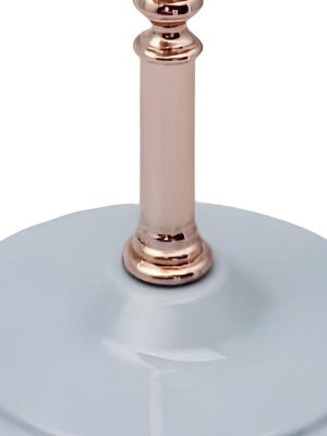 Rama Rose Зеркало косметическое двустороннее настольное K475, овальное, 16,5 x 19,7 см